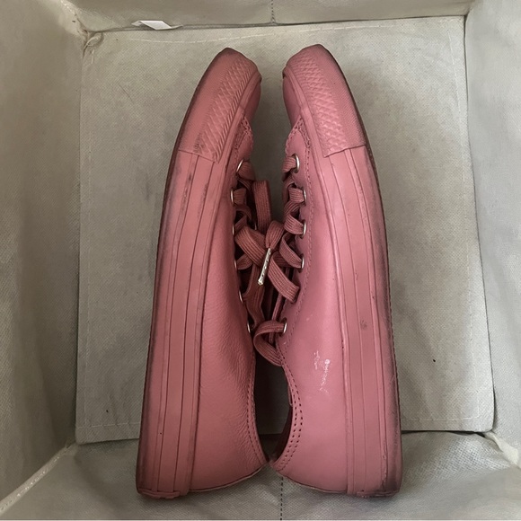 Rose mauve pink monochromatic converses - Picture 3 of 6